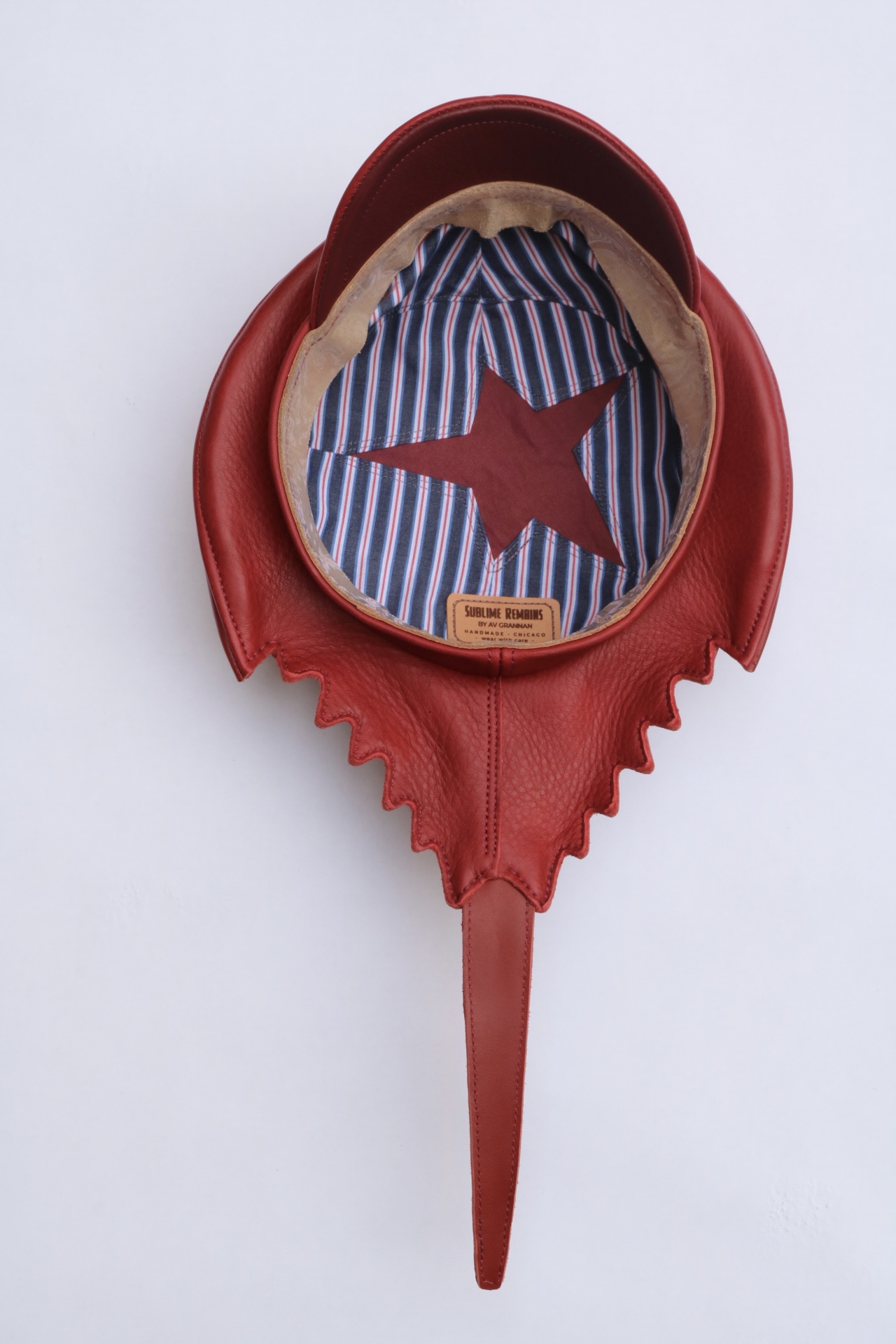 Red Horseshoe Crab Cap - Image 3